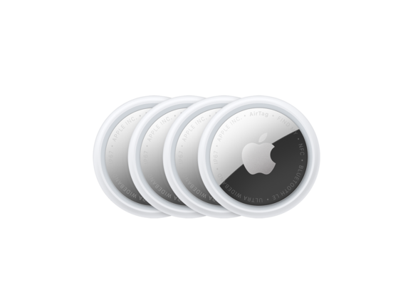 Apple Air Tag 2nd Generation 4 Pack - White
