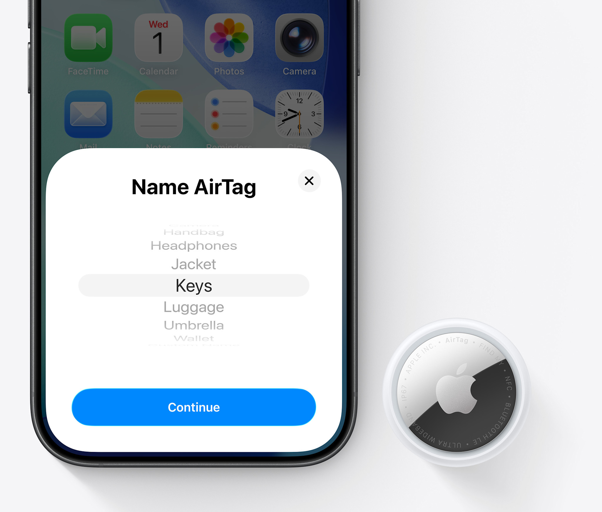 Apple Air Tag 2nd Generation 4 Pack - White