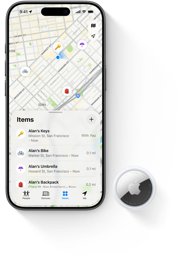 Apple Air Tag 2nd Generation 4 Pack - White