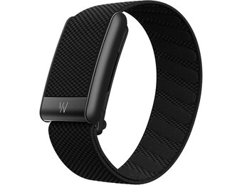 WHOOP 5.0 Peak with 12-Month Membership - 24/7 Activity Tracker SuperKnit Band - Onyx / Black
