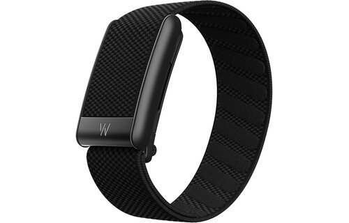WHOOP 5.0 Peak with 12-Month Membership - 24/7 Activity Tracker SuperKnit Band - Onyx / Black