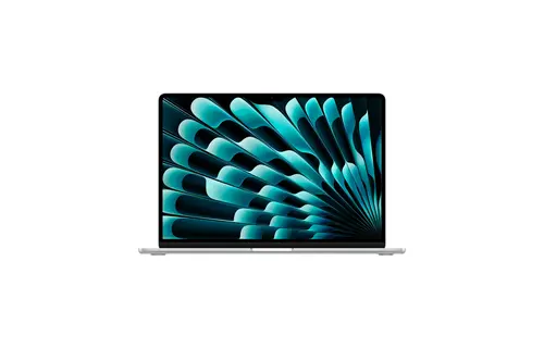 Apple MacBook Air 15-inch M5 chip with 10-core CPU and 10-core GPU - 16GB/512GB SSD En/Ar Keyboard - Silver