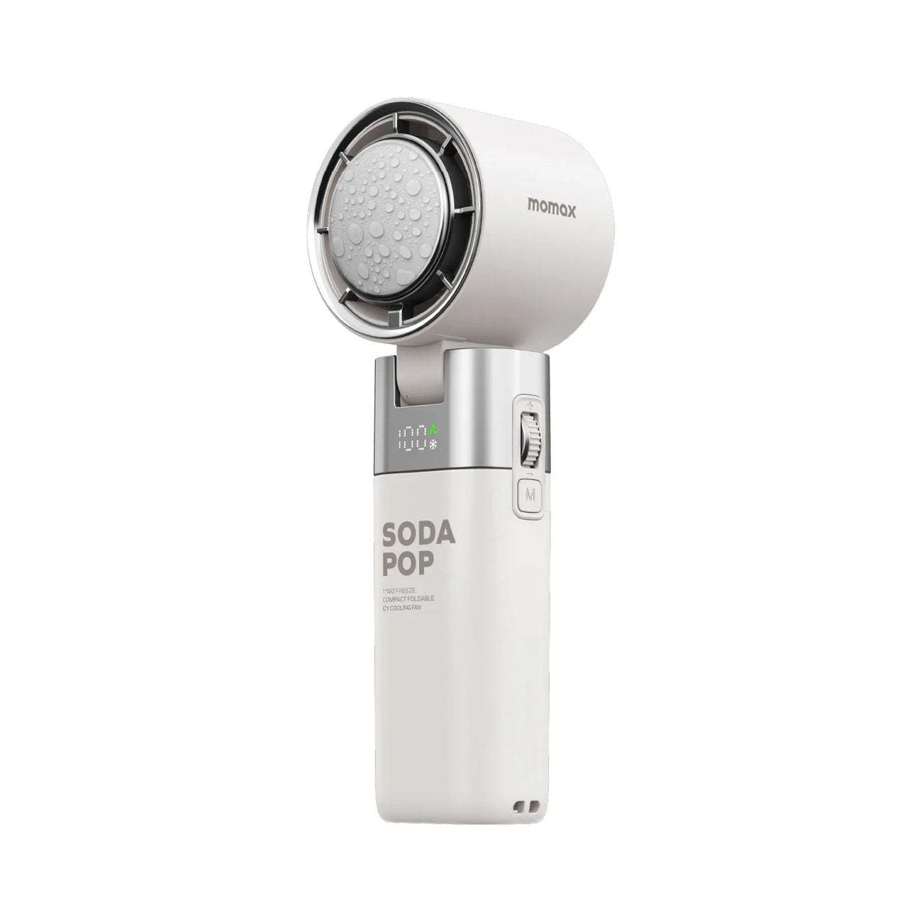 Momax Go Freeze Compact Foldable Icy Cooling Fan - White
