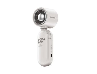 Momax Go Clamp Compact Foldable Umbrella-clip Mini Fan - White