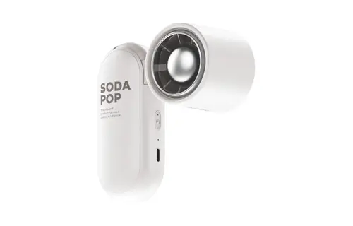 Momax Go Clamp Compact Foldable Umbrella-clip Mini Fan - White