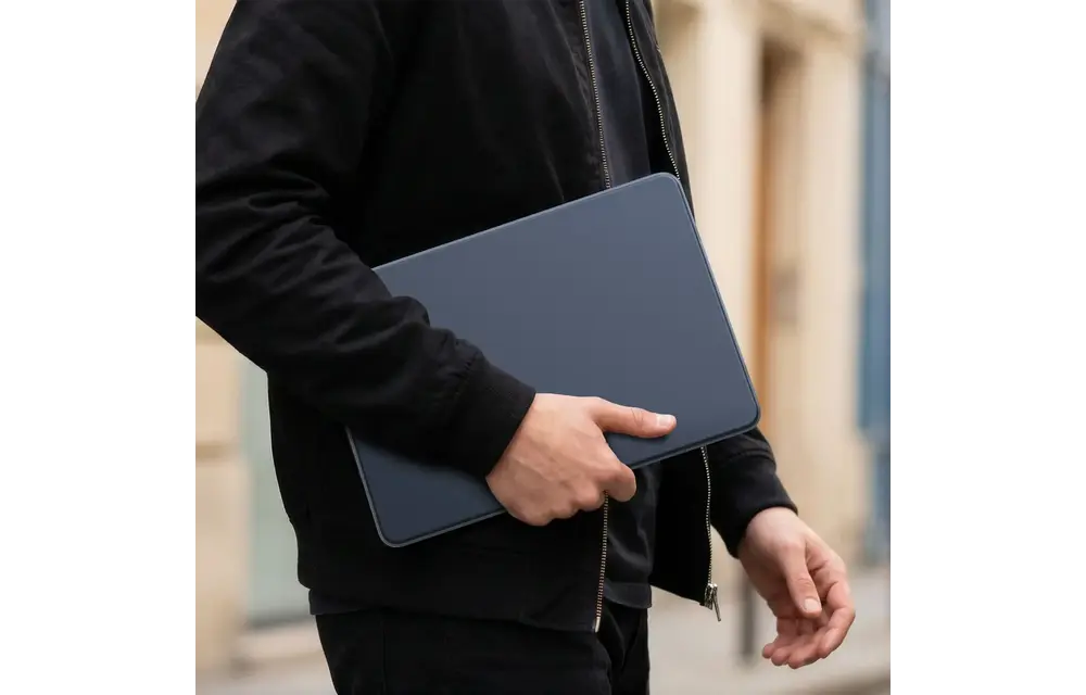 AmazingThing Titan Pro SlimFit Hardshell Case for Apple MacBook Neo 13" - Clear