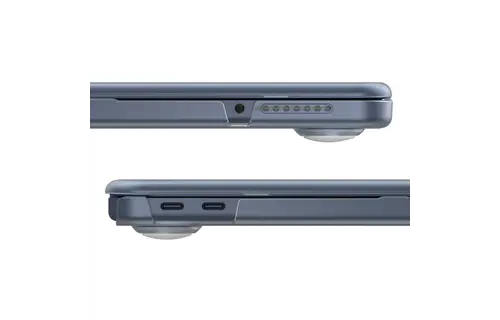 AmazingThing Titan Pro SlimFit Hardshell Case for Apple MacBook Air 13" M2/M3/M4/M5 - Clear