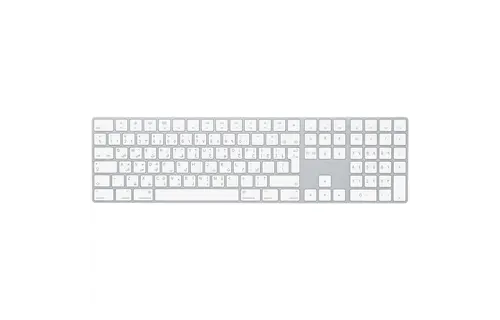 Apple Magic Keyboard with Numeric Keypad English/Arabic – Silver