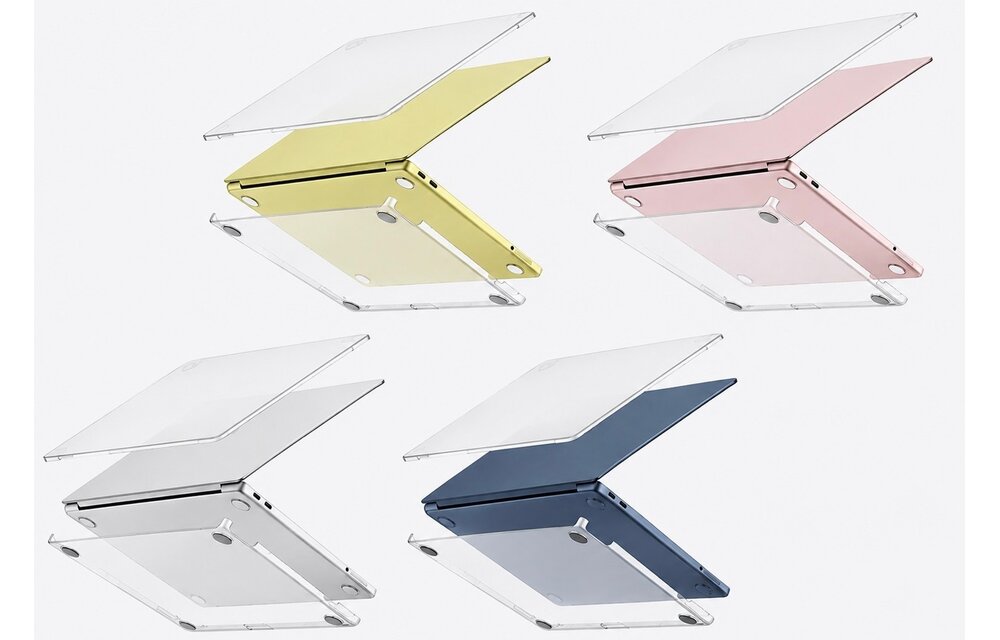 AmazingThing Titan Pro SlimFit Hardshell Case for Apple MacBook Neo 13" - Clear