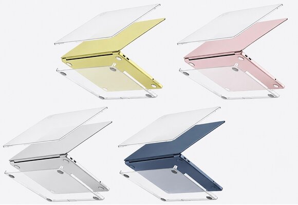 AmazingThing Titan Pro SlimFit Hardshell Case for Apple MacBook Neo 13" - Clear