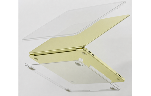 AmazingThing Titan Pro SlimFit Hardshell Case for Apple MacBook Neo 13" - Clear