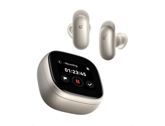 Soundcore By Anker Liberty 5 Pro Max AI Note Taking Whisper-Clear Calls ANC Wireless Earbuds - Golden