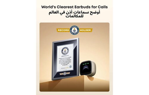 Soundcore By Anker Liberty 5 Pro Max AI Note Taking Whisper-Clear Calls ANC Wireless Earbuds - Golden