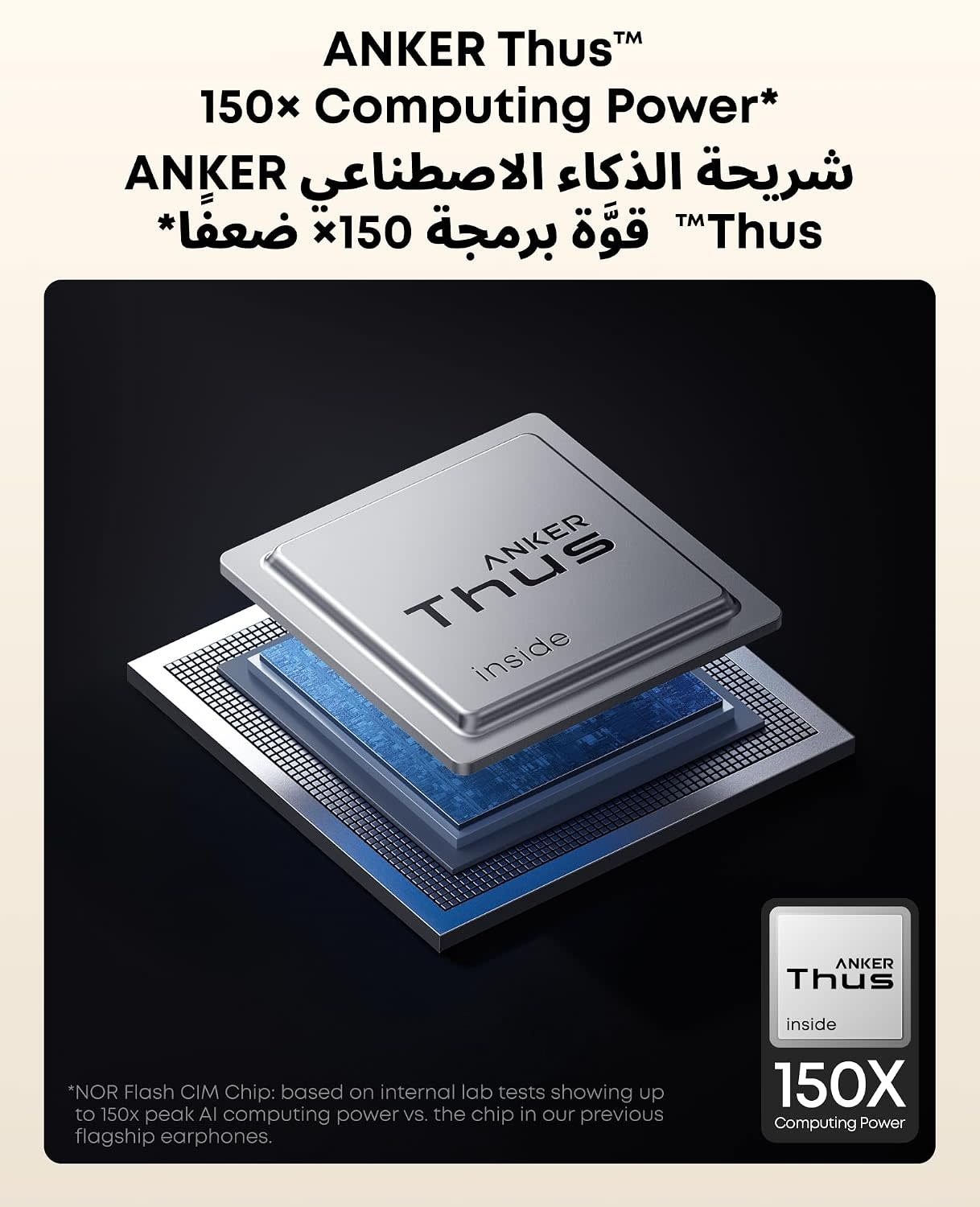 Soundcore By Anker Liberty 5 Pro Max AI Note Taking Whisper-Clear Calls ANC Wireless Earbuds - Golden