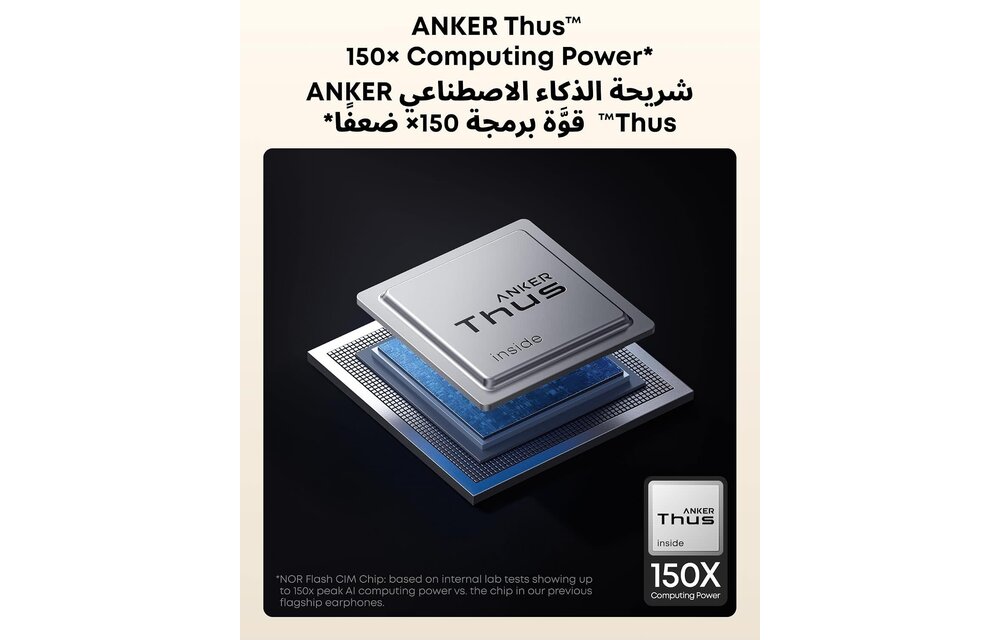 Soundcore By Anker Liberty 5 Pro Max AI Note Taking Whisper-Clear Calls ANC Wireless Earbuds - Golden