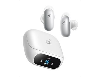 Soundcore By Anker Liberty 5 Pro AI Chip Whisper-Clear Calls ANC Wireless Earbuds - White