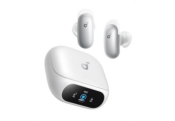 Soundcore By Anker Liberty 5 Pro AI Chip Whisper-Clear Calls ANC Wireless Earbuds - White