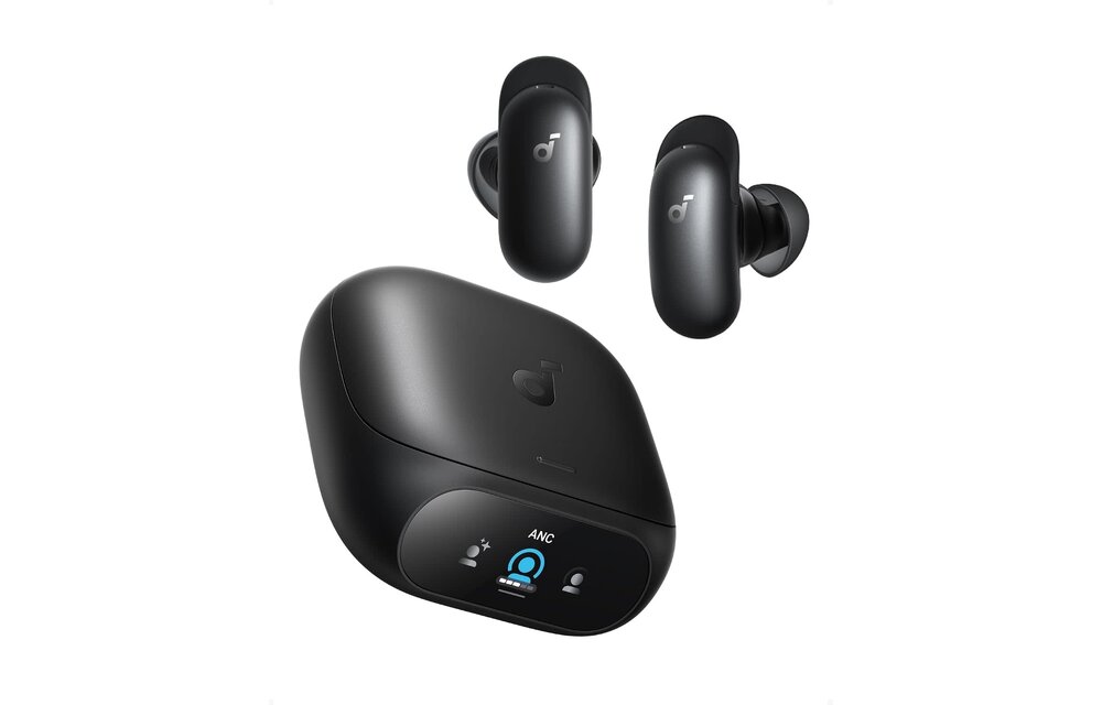 Soundcore By Anker Liberty 5 Pro AI Chip Whisper-Clear Calls ANC Wireless Earbuds - Black