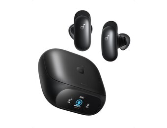 Soundcore By Anker Liberty 5 Pro AI Chip Whisper-Clear Calls ANC Wireless Earbuds - Black