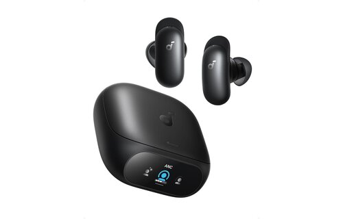 Soundcore By Anker Liberty 5 Pro AI Chip Whisper-Clear Calls ANC Wireless Earbuds - Black