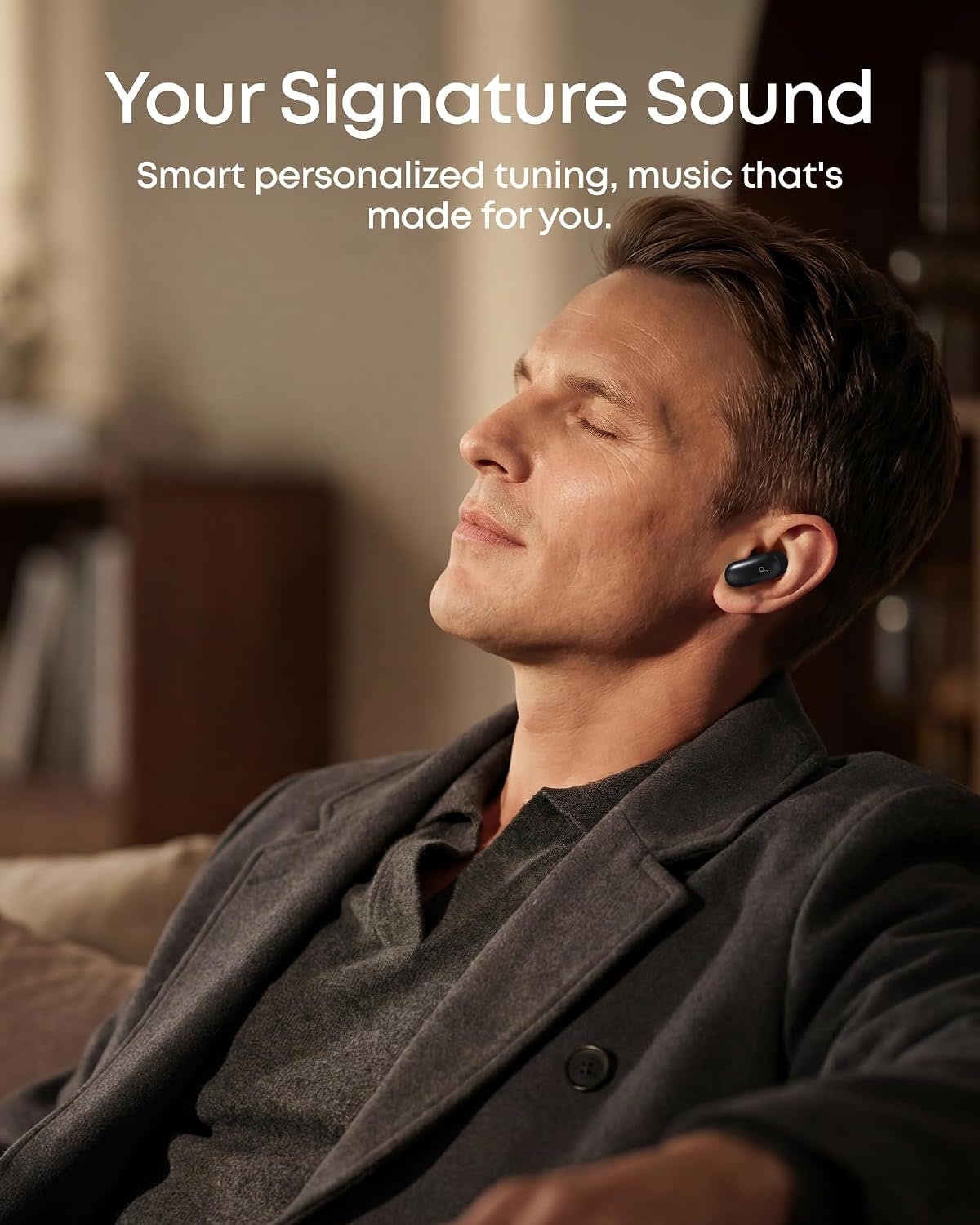 Soundcore By Anker Liberty 5 Pro AI Chip Whisper-Clear Calls ANC Wireless Earbuds - Black