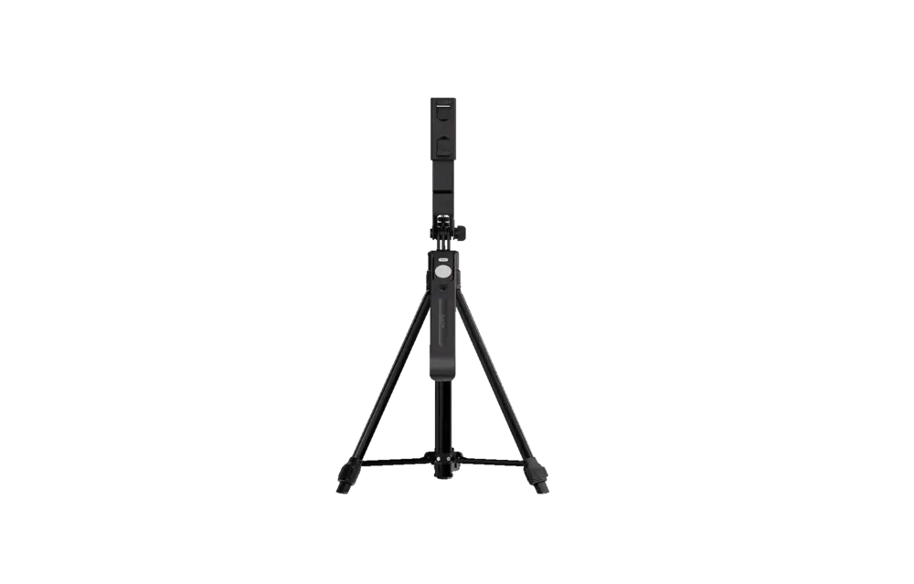 Heatz Ai Tracking  Stable Selfie Tripod Stick Mount with Remote – Black