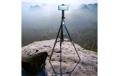 Heatz Ai Tracking  Stable Selfie Tripod Stick Mount with Remote – Black