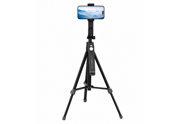 Heatz Ai Tracking  Stable Selfie Tripod Stick Mount with Remote – Black