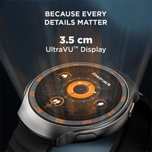 Fastrack Smart Vox Criq Smart Watch - Midnight Blue