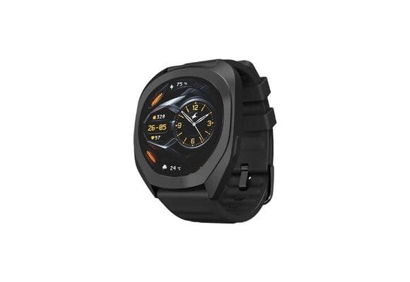 Fastrack Smart Cosmix Smart Watch Amoled Display - Onyx Black