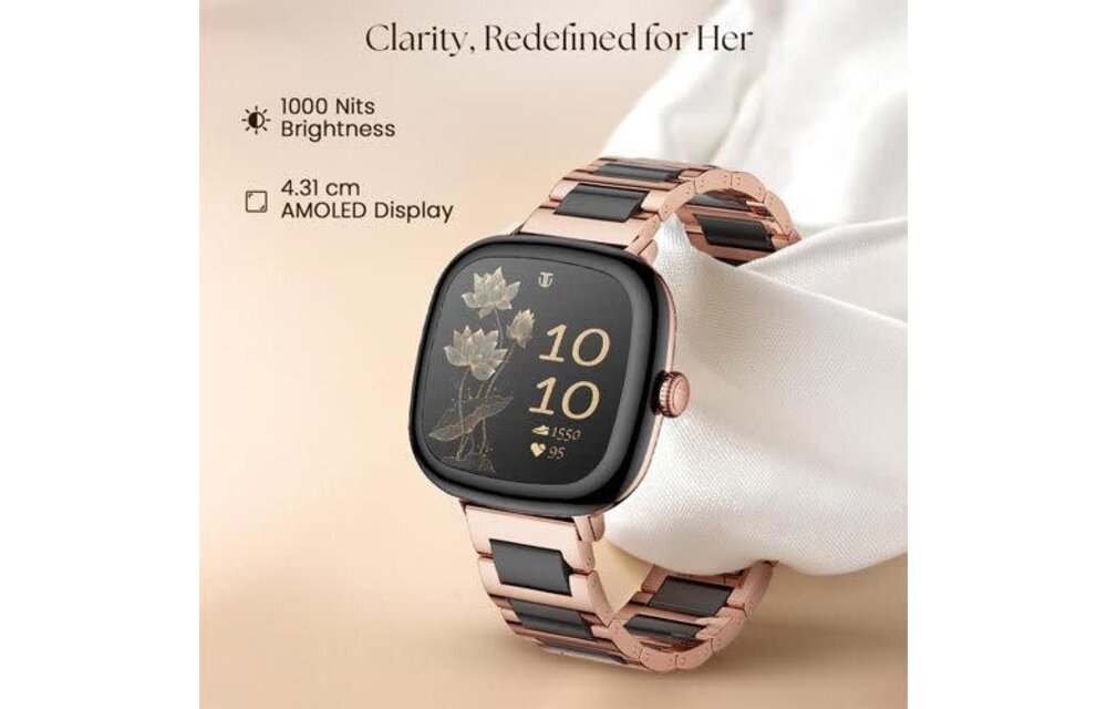 Titan Smart Aira Women Smart Watch - Rose Gold