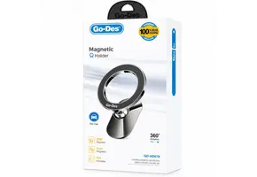 Go-Des Magnetic MagSafe Holder 360° Rotation - Black