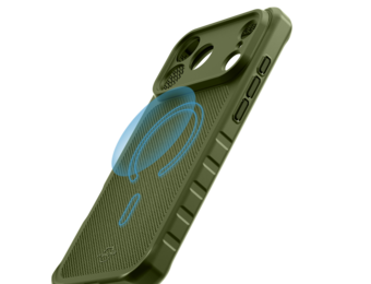 ITSKINS Hybrid R Nylon with Magsafe Case for iPhone 18 Pro Max / 17 Pro Max - Olive Green