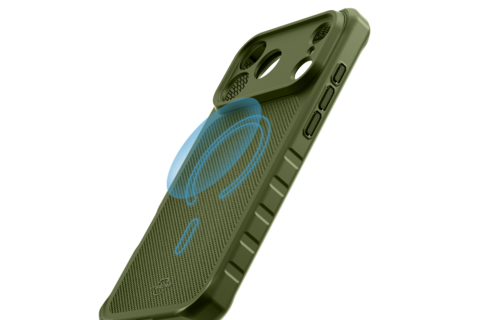 ITSKINS Hybrid R Nylon with Magsafe Case for iPhone 18 Pro Max / 17 Pro Max - Olive Green