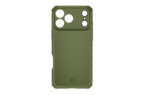 ITSKINS Hybrid R Nylon with Magsafe Case for iPhone 18 Pro Max / 17 Pro Max - Olive Green