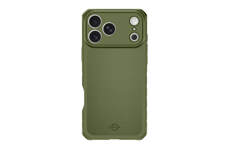 ITSKINS Hybrid R Nylon with Magsafe Case for iPhone 18 Pro Max / 17 Pro Max - Olive Green