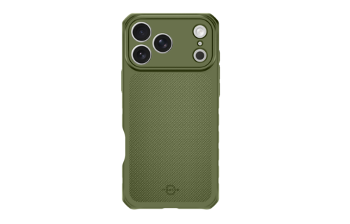 ITSKINS Hybrid R Nylon with Magsafe Case for iPhone 18 Pro Max / 17 Pro Max - Olive Green