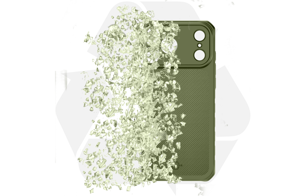 ITSKINS Hybrid R Nylon with Magsafe Case for iPhone 18 Pro Max / 17 Pro Max - Olive Green