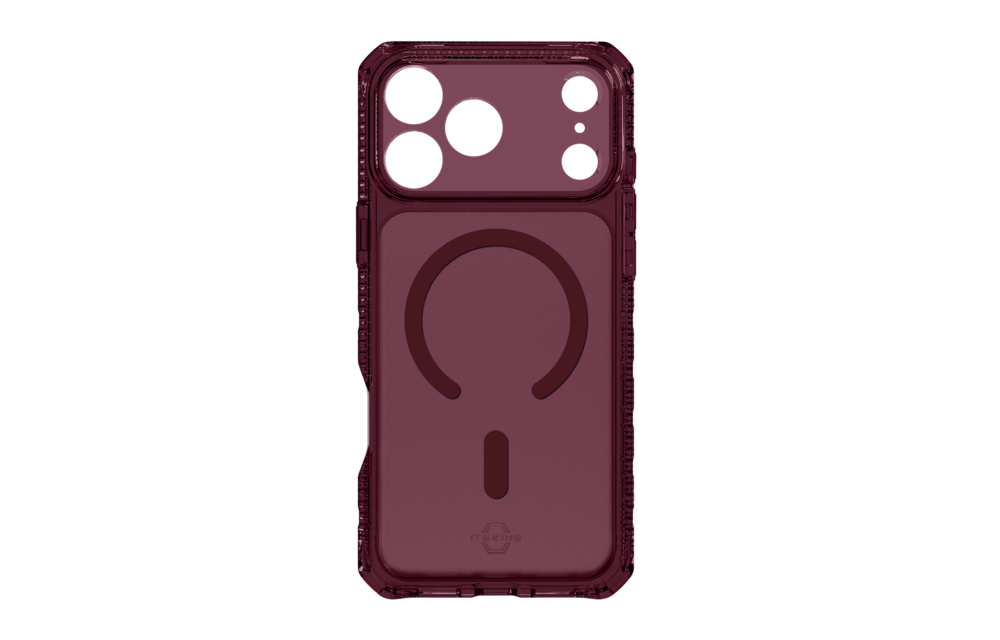 ITSKINS Hybrid R Vapor with Magsafe Case for iPhone 18 Pro / 17 Pro - Plum
