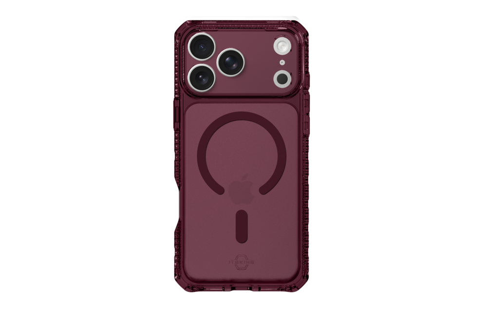 ITSKINS Hybrid R Vapor with Magsafe Case for iPhone 18 Pro / 17 Pro - Plum