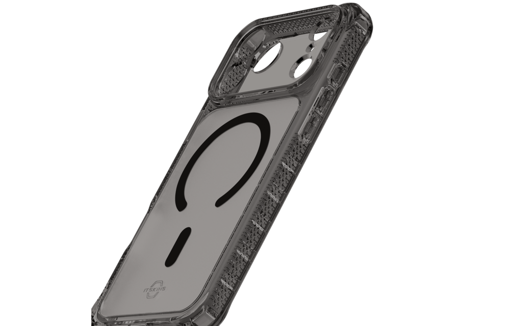 ITSKINS Hybrid R Vapor with Magsafe Case for iPhone 18 Pro / 17 Pro - Smoke