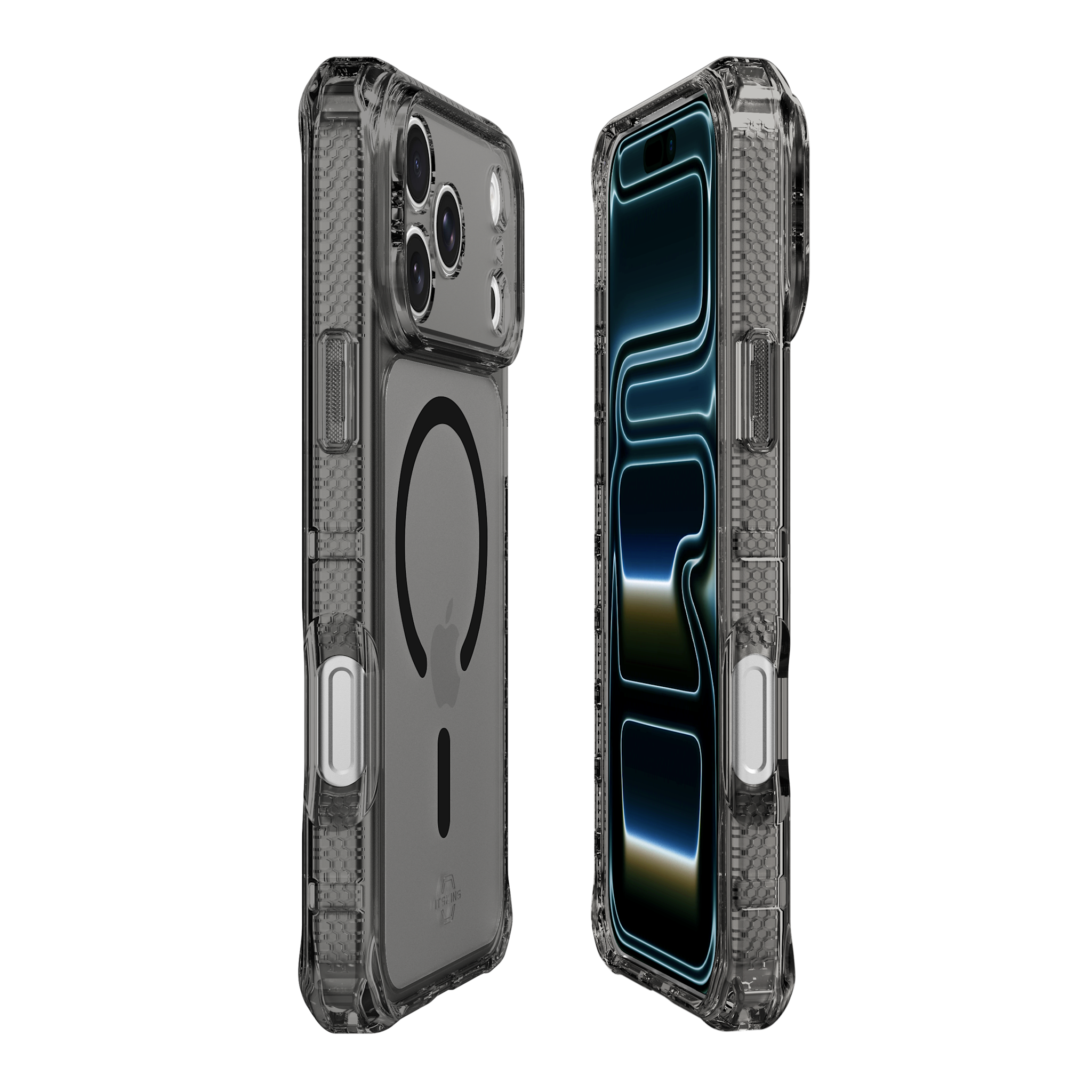 ITSKINS Hybrid R Vapor with Magsafe Case for iPhone 18 Pro / 17 Pro - Smoke