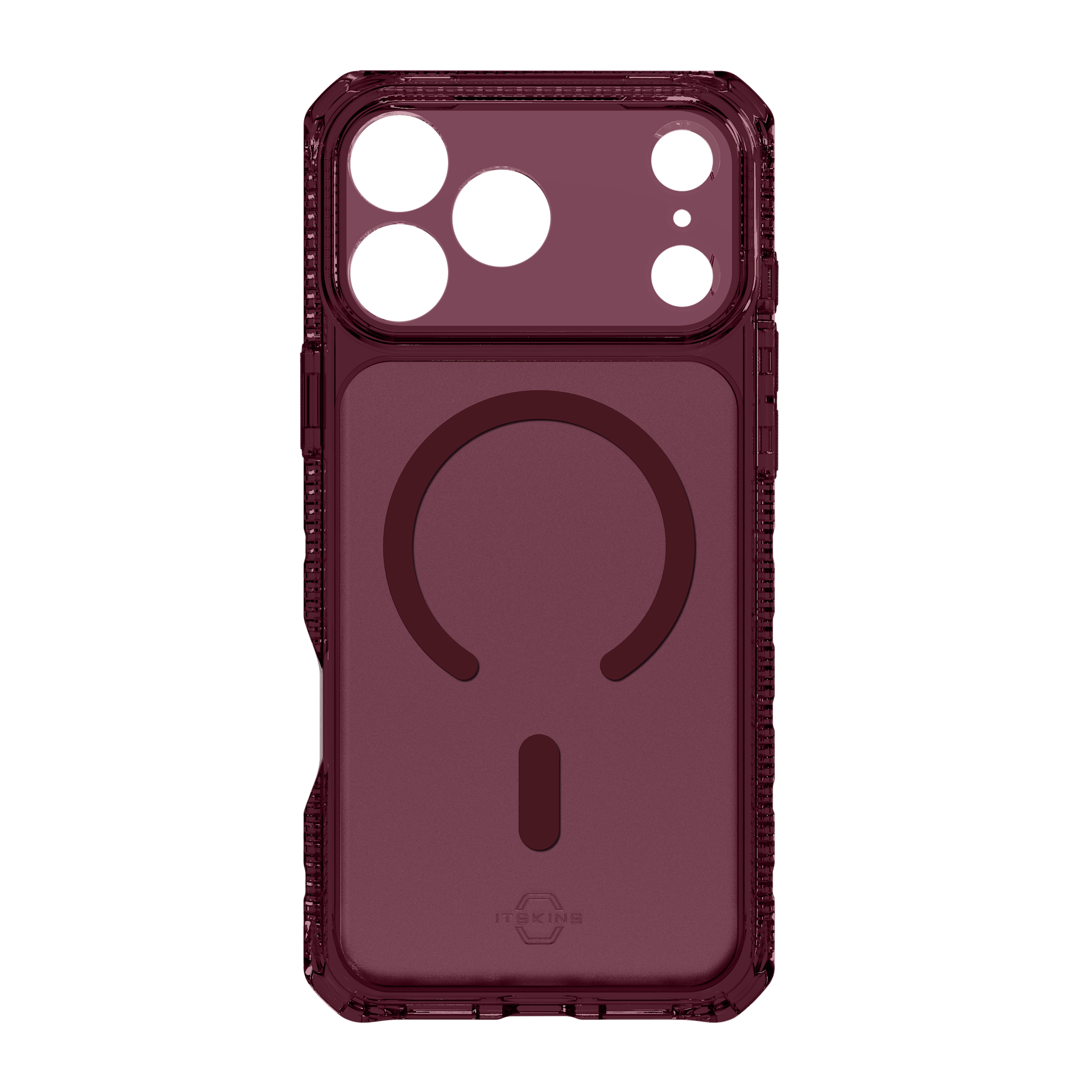 ITSKINS Hybrid R Vapor with Magsafe Case for iPhone 18 Pro Max / 17 Pro Max - Plum