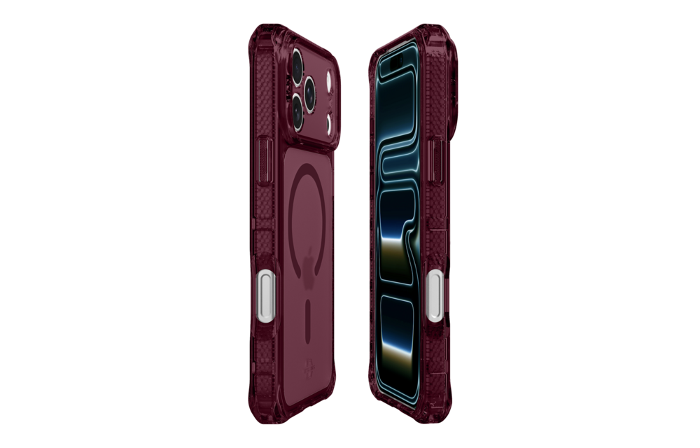 ITSKINS Hybrid R Vapor with Magsafe Case for iPhone 18 Pro Max / 17 Pro Max - Plum