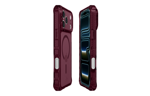ITSKINS Hybrid R Vapor with Magsafe Case for iPhone 18 Pro Max / 17 Pro Max - Plum