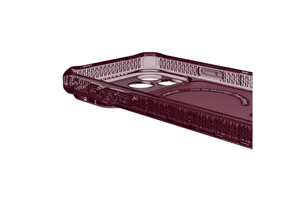 ITSKINS Hybrid R Vapor with Magsafe Case for iPhone 18 Pro Max / 17 Pro Max - Plum