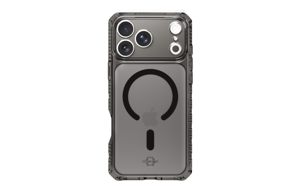 ITSKINS Hybrid R Vapor with Magsafe Case for iPhone 18 Pro Max / 17 Pro Max - Smoke