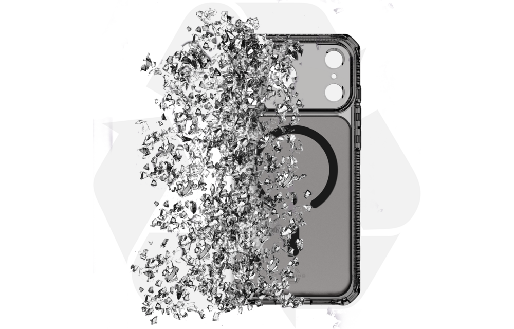 ITSKINS Hybrid R Vapor with Magsafe Case for iPhone 18 Pro Max / 17 Pro Max - Smoke