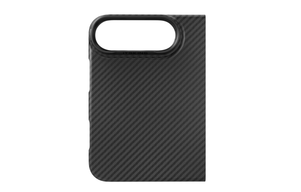ITSKINS Supreme Eclipse Stand With Magsafe Carbon Fiber Case for iPhone 18 Fold ( Ultra) - Black