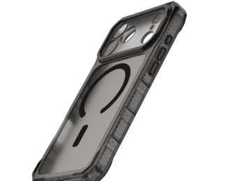 ITSKINS Supreme Frost MagSafe Case for iPhone 18 Pro Max / 17 Pro Max - Grey Black